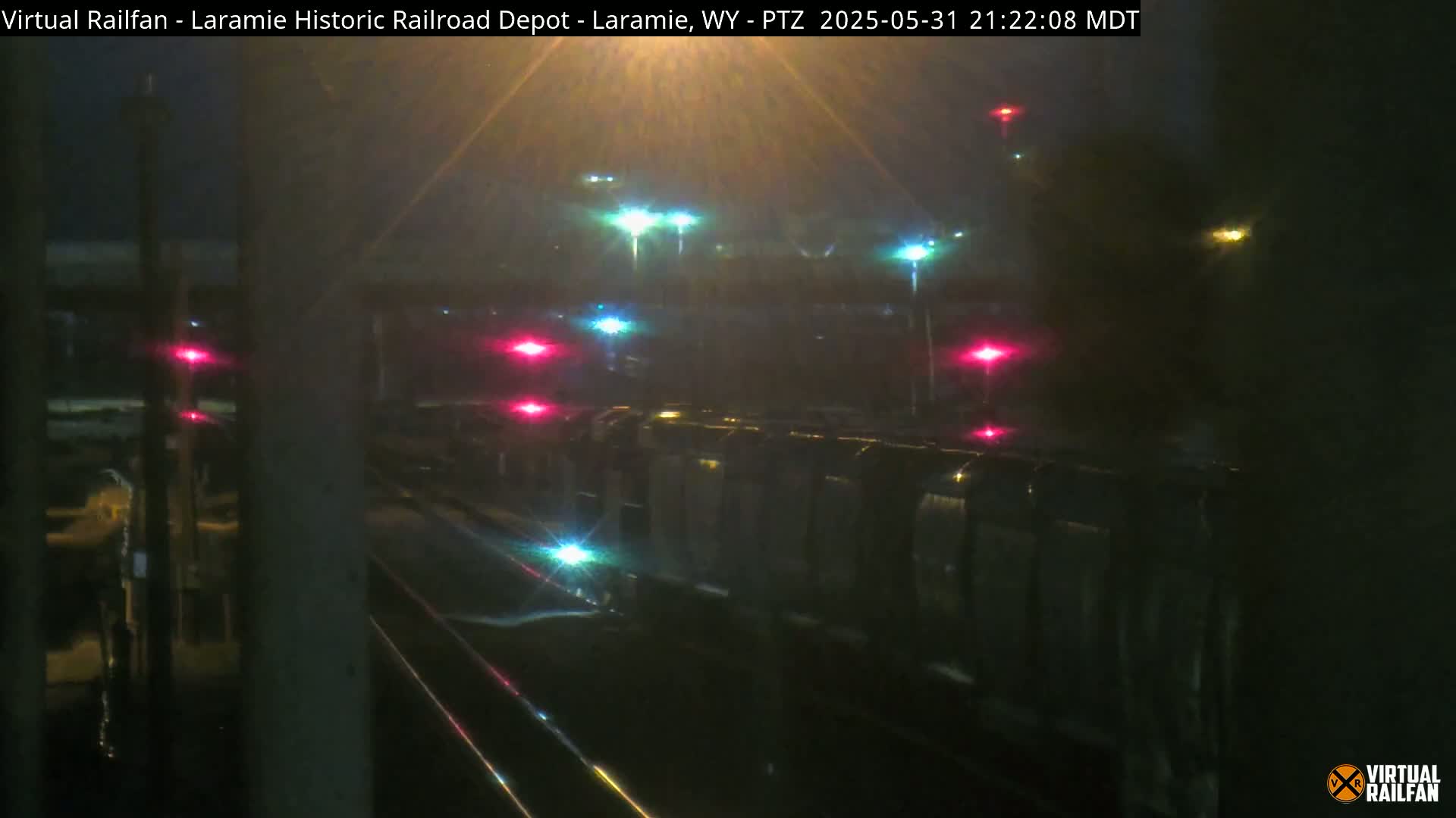 Laramie Historic Railroad Depot Live Cam - Laramie, Albany, Wyoming, USA 