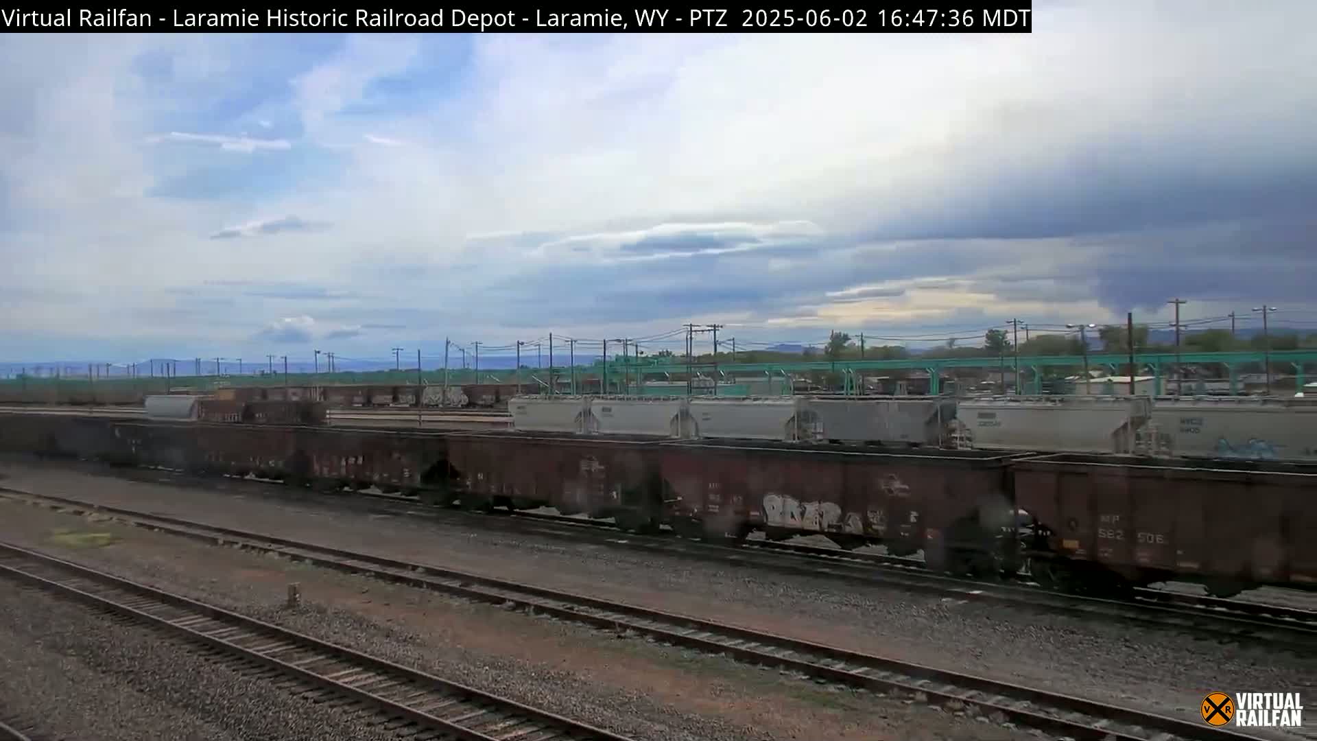Laramie Historic Railroad Depot Live Cam - Laramie, Albany, Wyoming, USA 