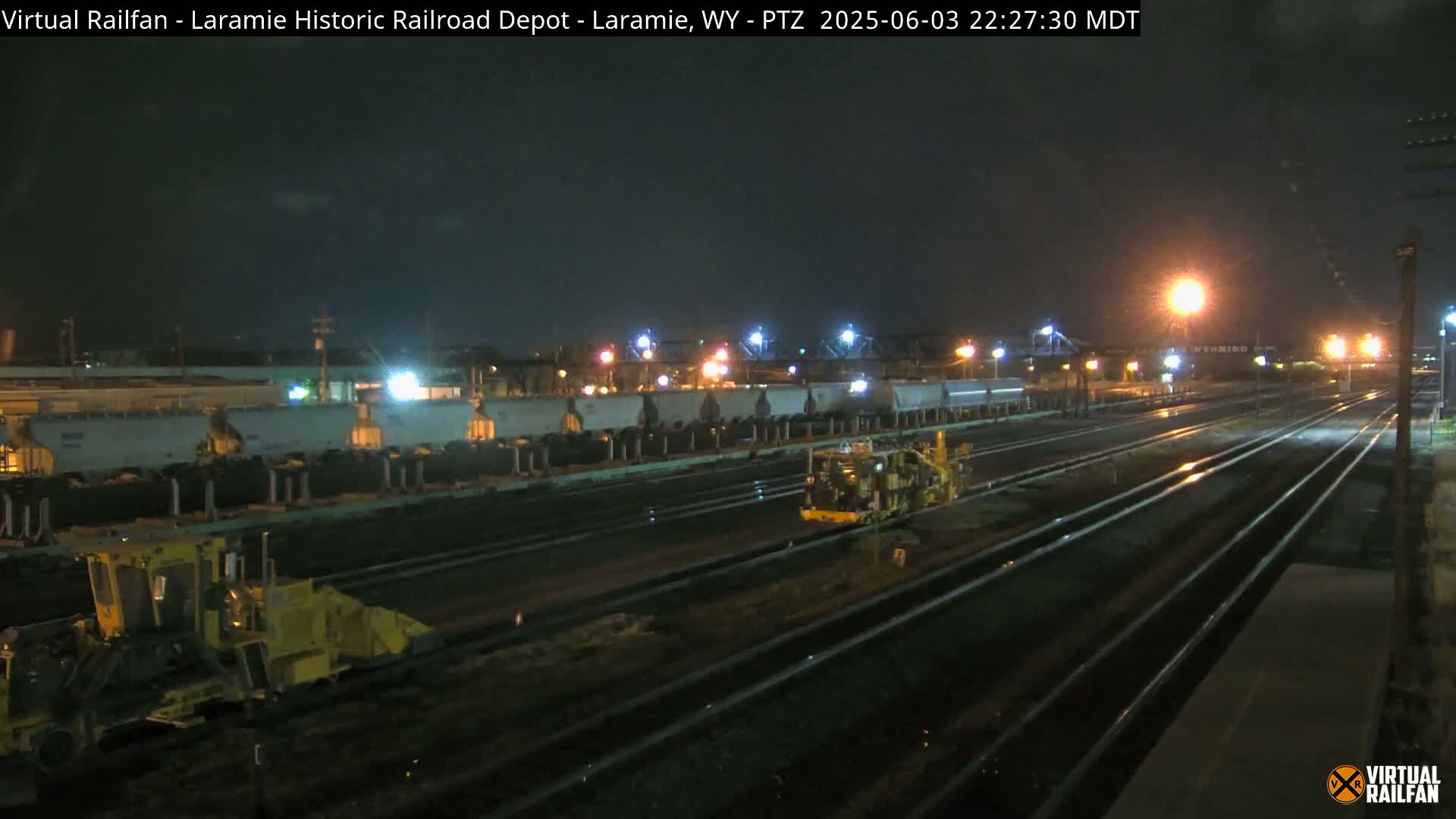 Laramie Historic Railroad Depot Live Cam - Laramie, Albany, Wyoming, USA 