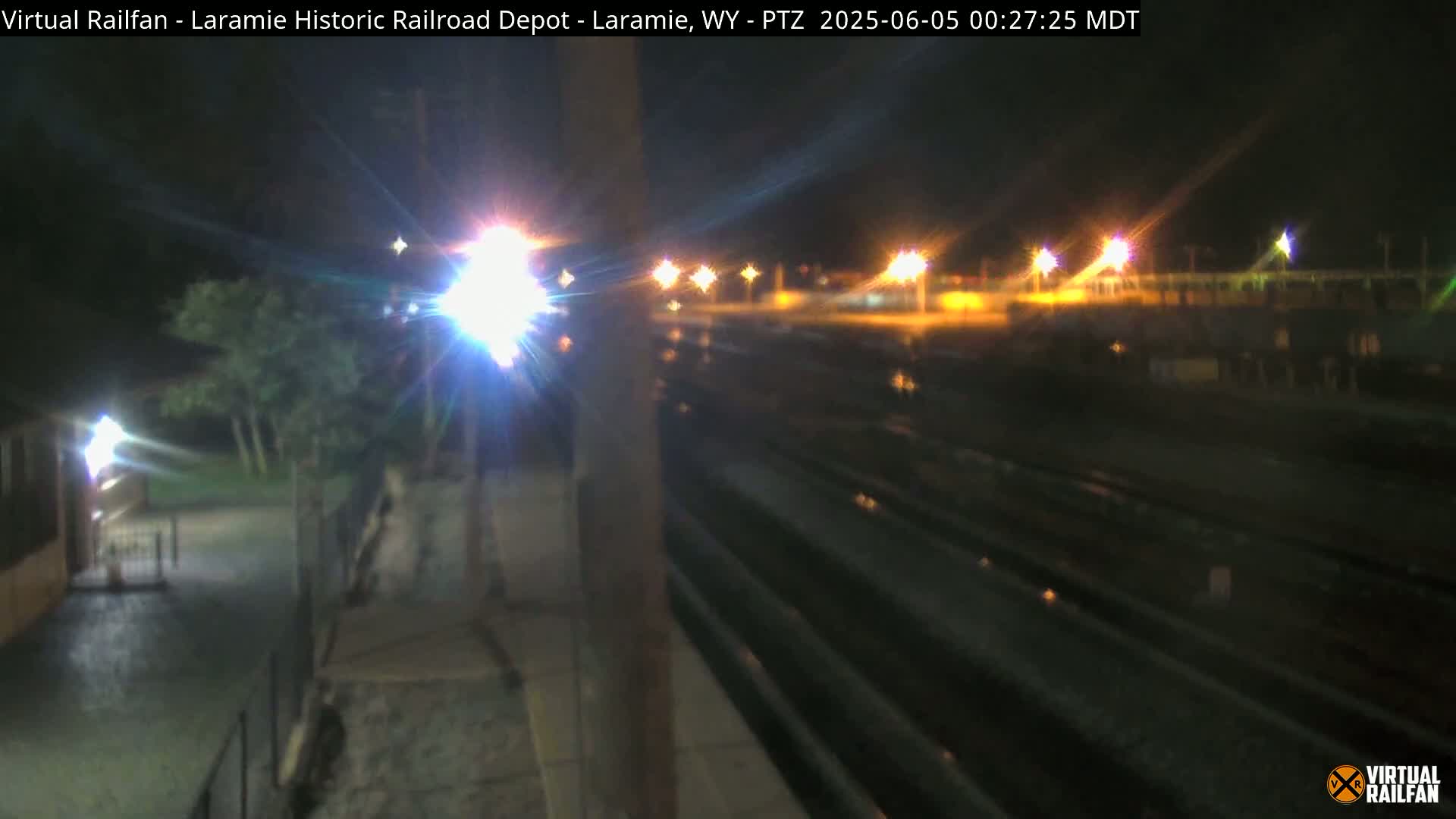 Laramie Historic Railroad Depot Live Cam - Laramie, Albany, Wyoming, USA 