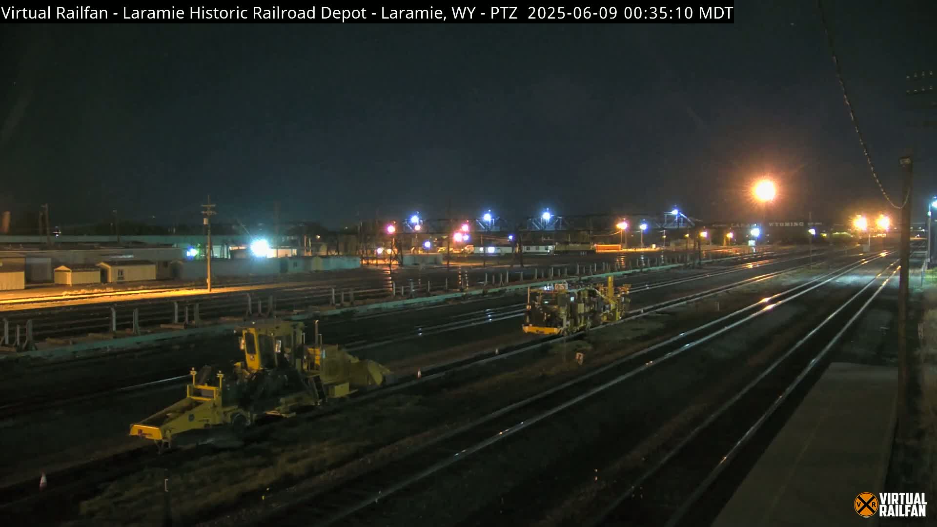 Laramie Historic Railroad Depot Live Cam - Laramie, Albany, Wyoming, USA 