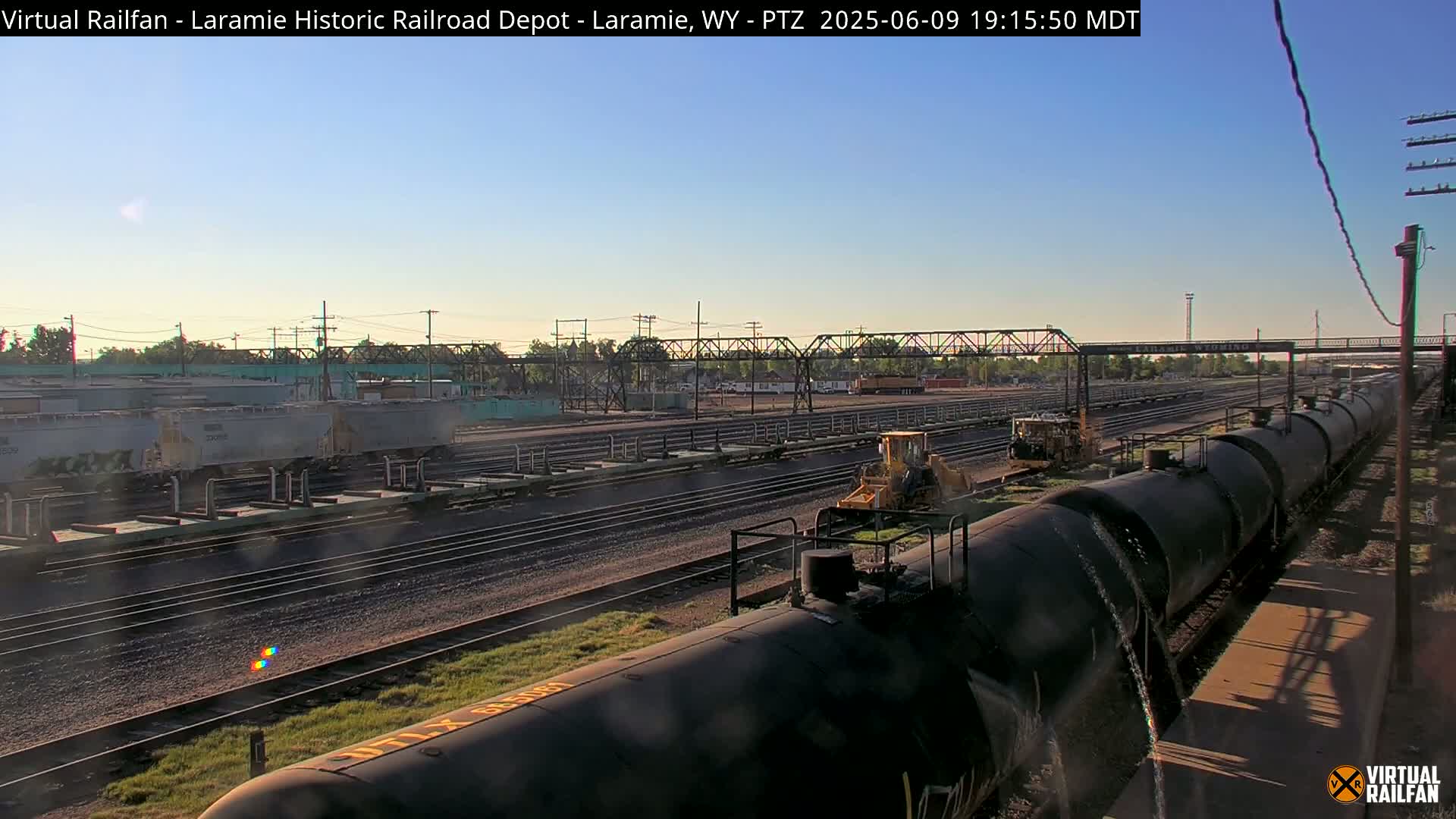 Laramie Historic Railroad Depot Live Cam - Laramie, Albany, Wyoming, USA 