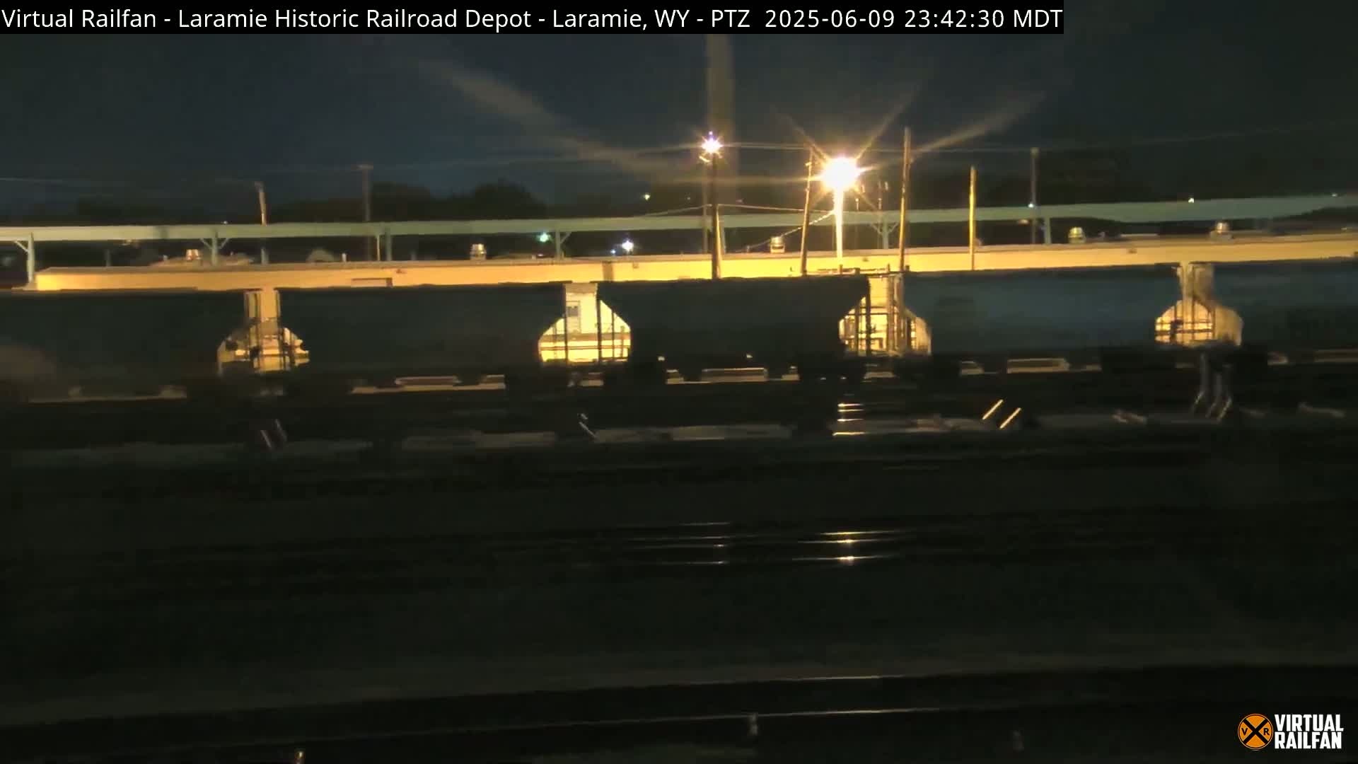 Laramie Historic Railroad Depot Live Cam - Laramie, Albany, Wyoming, USA 