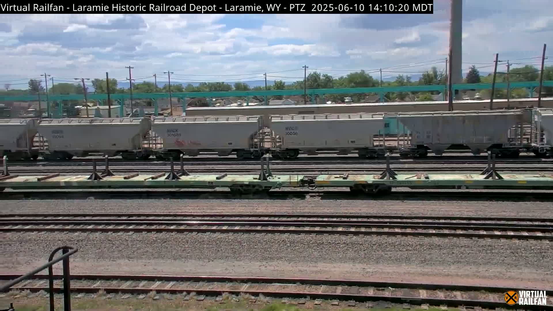 Laramie Historic Railroad Depot Live Cam - Laramie, Albany, Wyoming, USA 