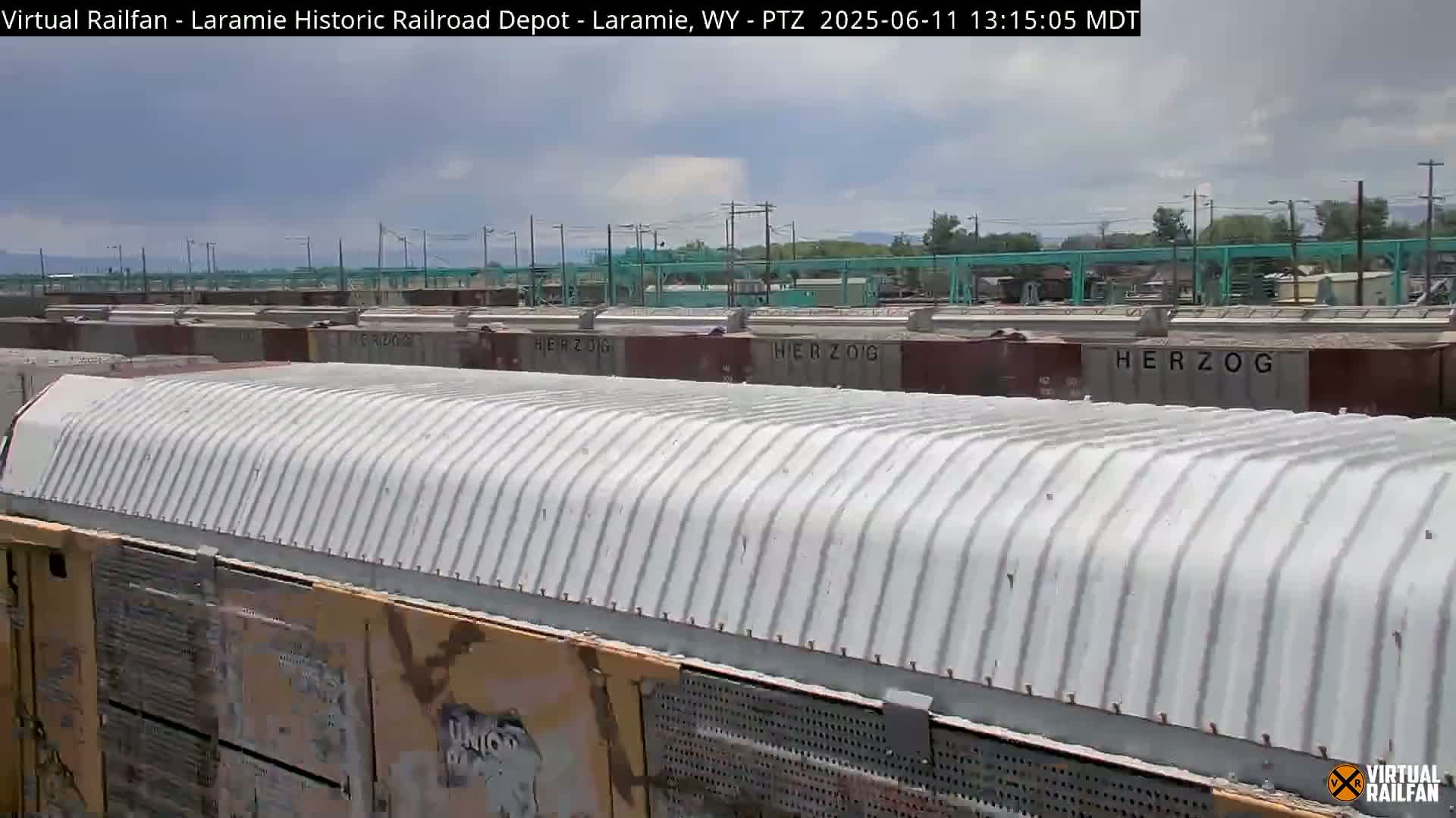 Laramie Historic Railroad Depot Live Cam - Laramie, Albany, Wyoming, USA 