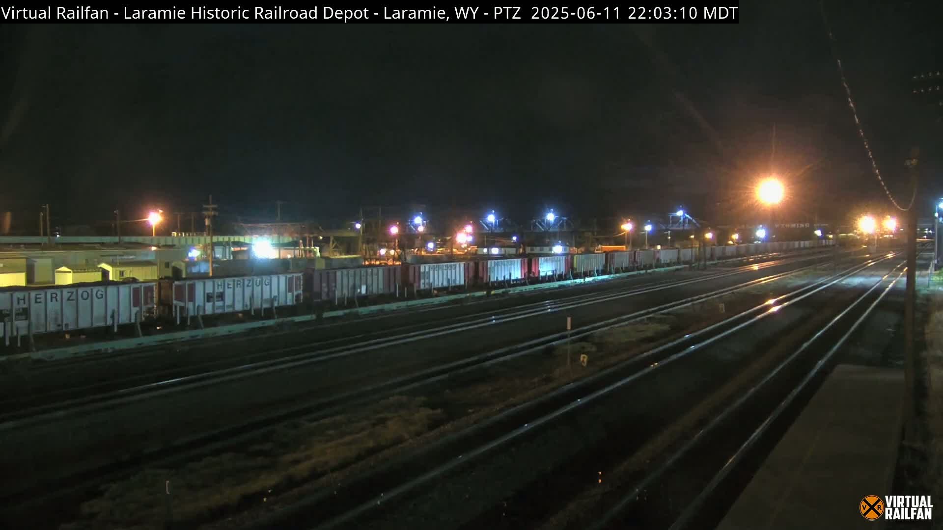 Laramie Historic Railroad Depot Live Cam - Laramie, Albany, Wyoming, USA 