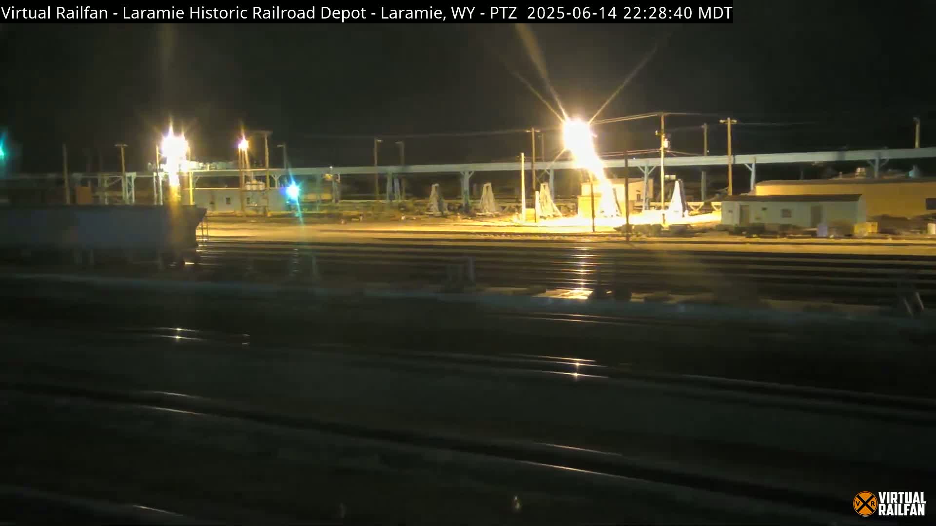 Laramie Historic Railroad Depot Live Cam - Laramie, Albany, Wyoming, USA 