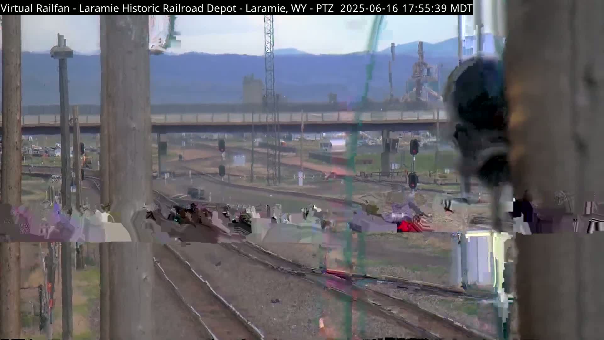 Laramie Historic Railroad Depot Live Cam - Laramie, Albany, Wyoming, USA 