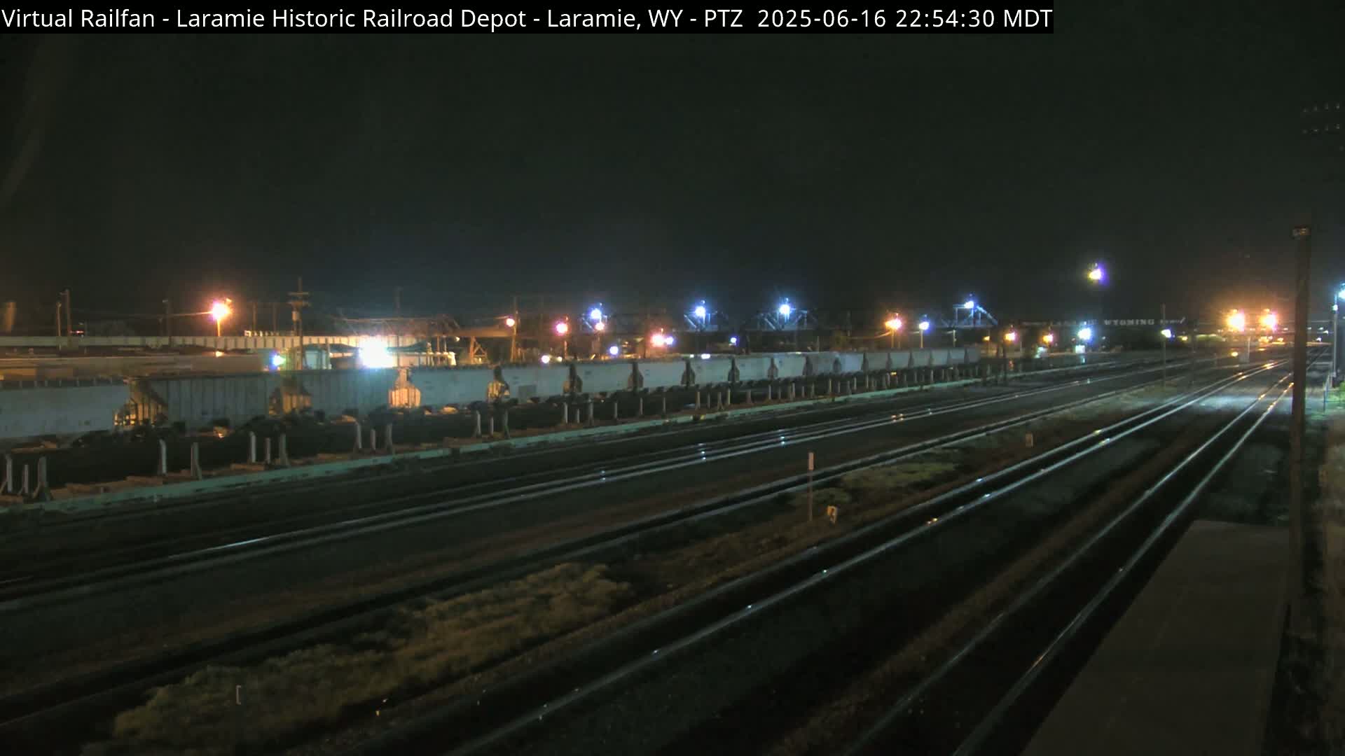 Laramie Historic Railroad Depot Live Cam - Laramie, Albany, Wyoming, USA 