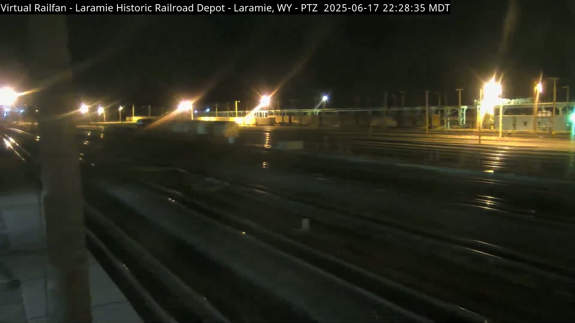 Laramie Historic Railroad Depot Live Cam - Laramie, Albany, Wyoming, USA 