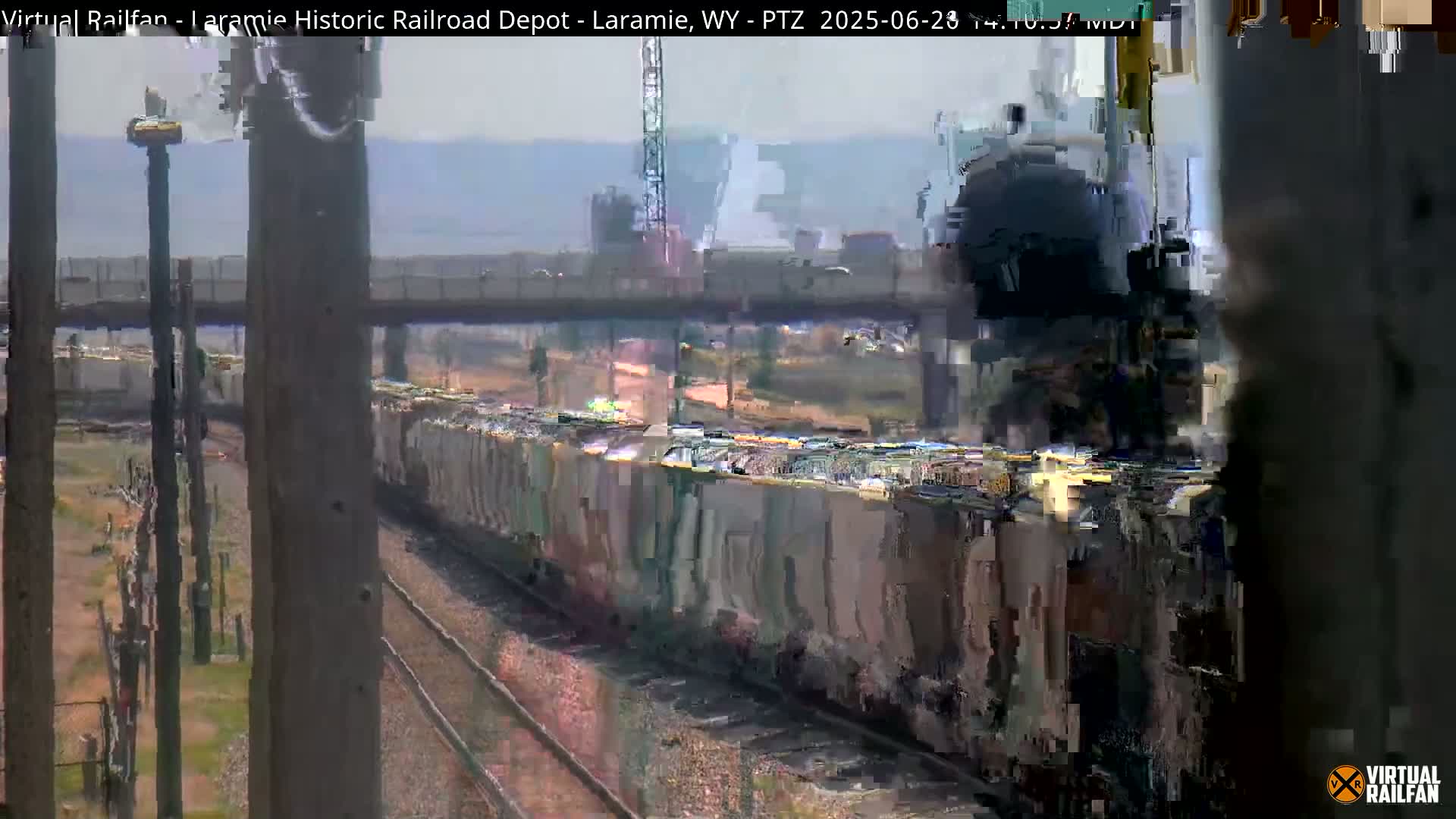 Laramie Historic Railroad Depot Live Cam - Laramie, Albany, Wyoming, USA 