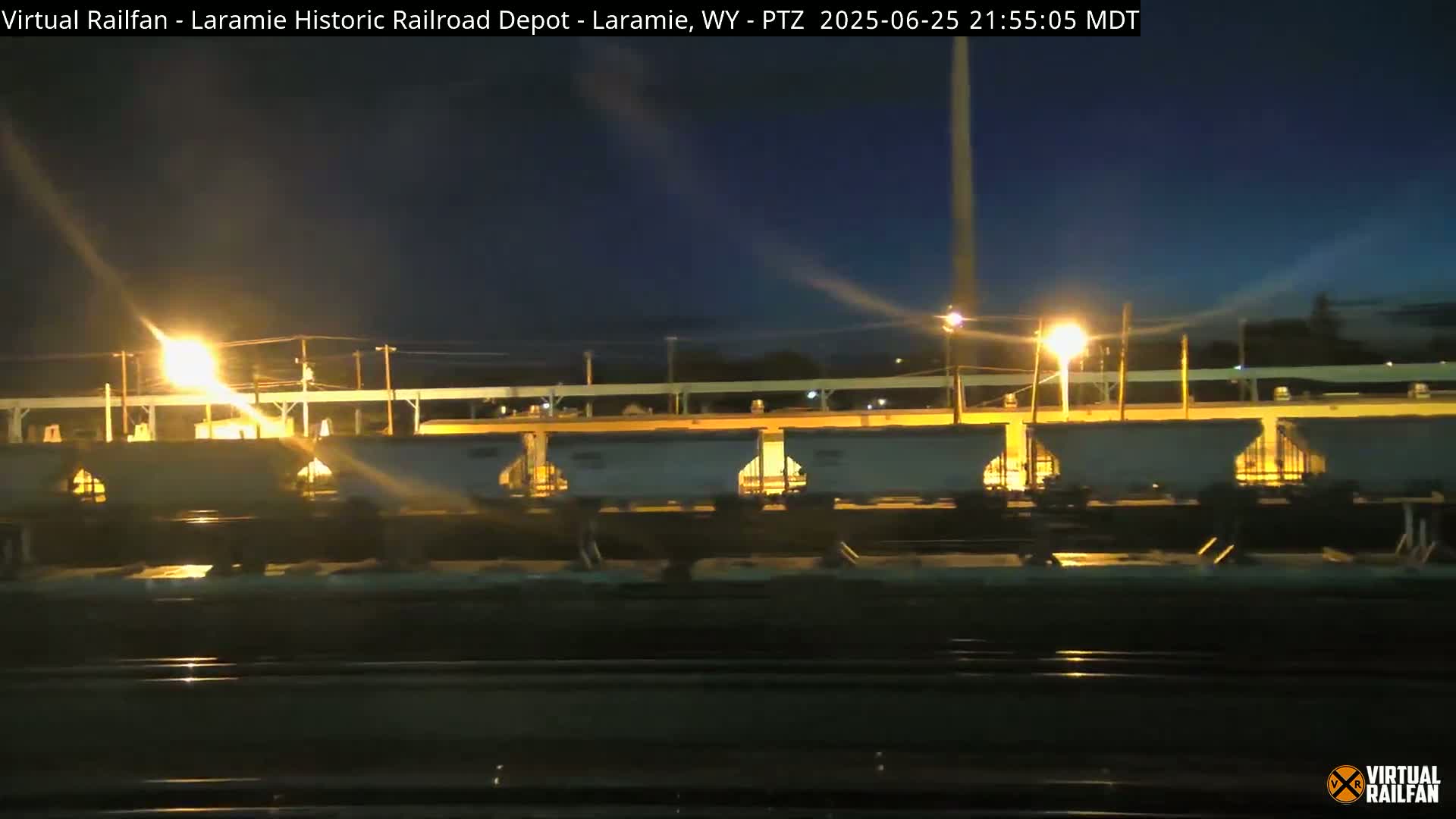 Laramie Historic Railroad Depot Live Cam - Laramie, Albany, Wyoming, USA 