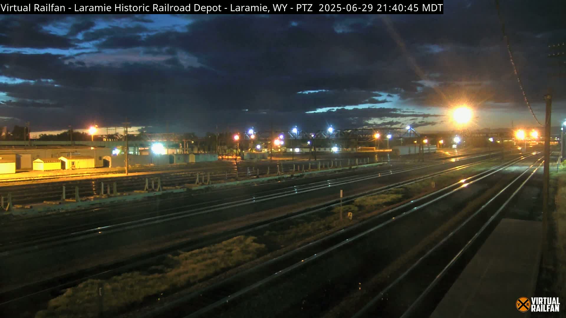 Laramie Historic Railroad Depot Live Cam - Laramie, Albany, Wyoming, USA 