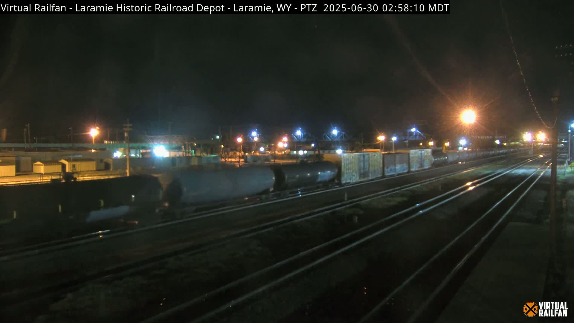 Laramie Historic Railroad Depot Live Cam - Laramie, Albany, Wyoming, USA 
