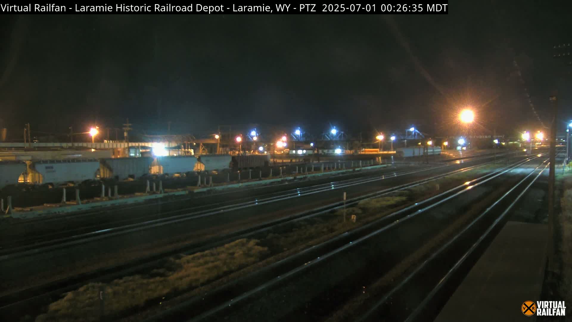 Laramie Historic Railroad Depot Live Cam - Laramie, Albany, Wyoming, USA 