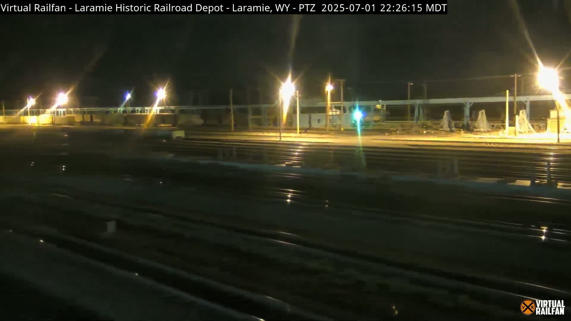 Laramie Historic Railroad Depot Live Cam - Laramie, Albany, Wyoming, USA 