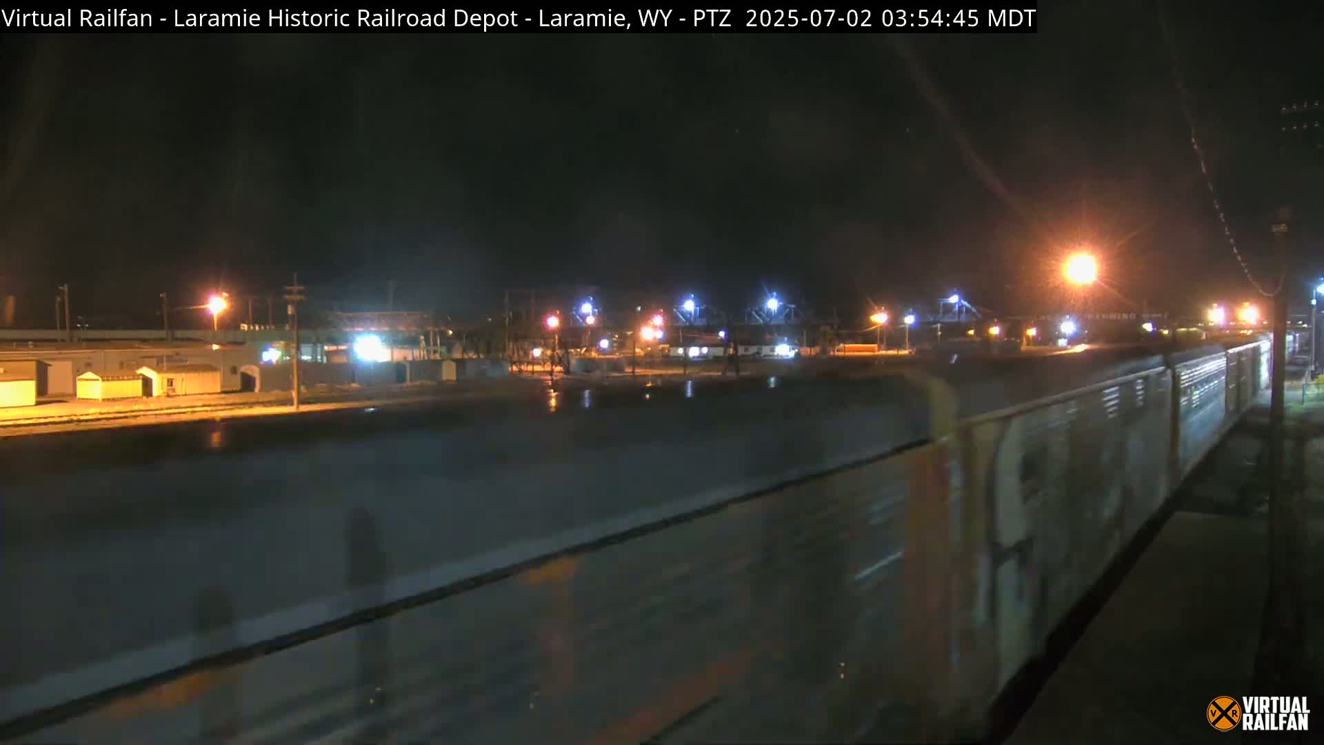 Laramie Historic Railroad Depot Live Cam - Laramie, Albany, Wyoming, USA 