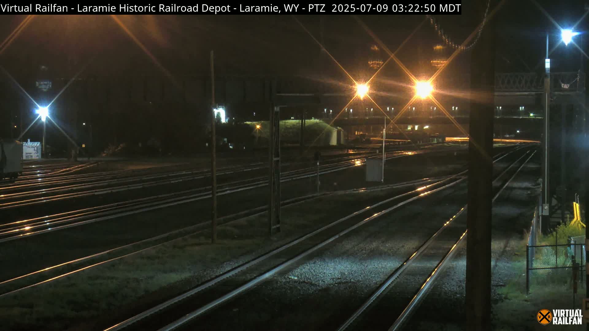 Laramie Historic Railroad Depot Live Cam - Laramie, Albany, Wyoming, USA 