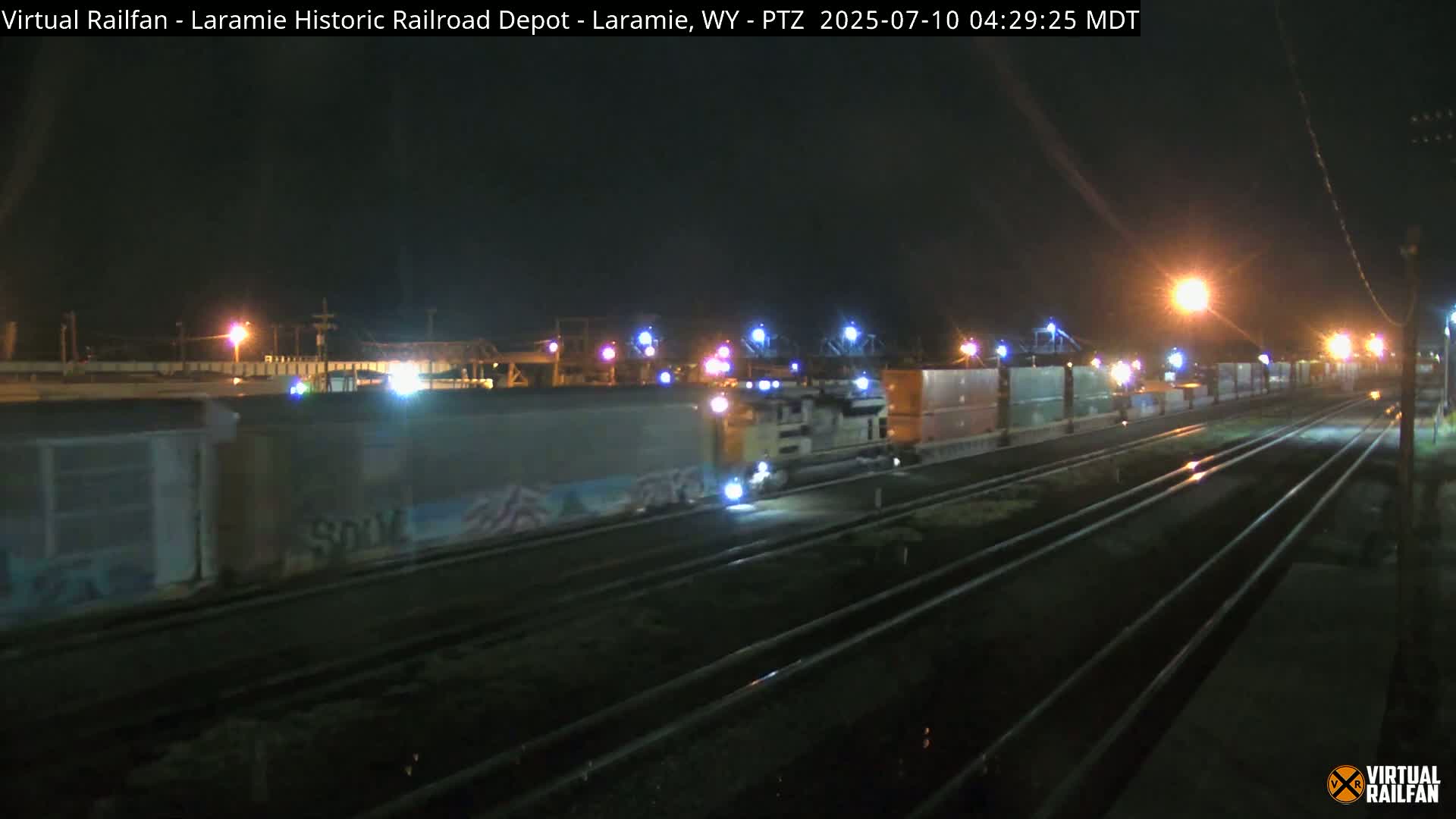 Laramie Historic Railroad Depot Live Cam - Laramie, Albany, Wyoming, USA 