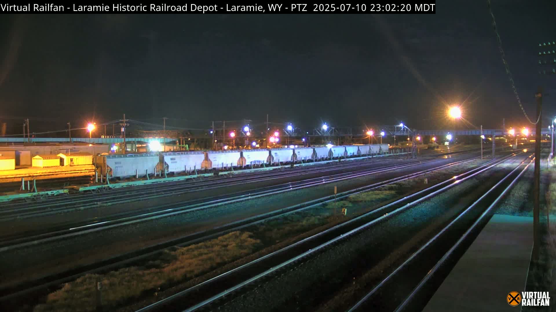 Laramie Historic Railroad Depot Live Cam - Laramie, Albany, Wyoming, USA 