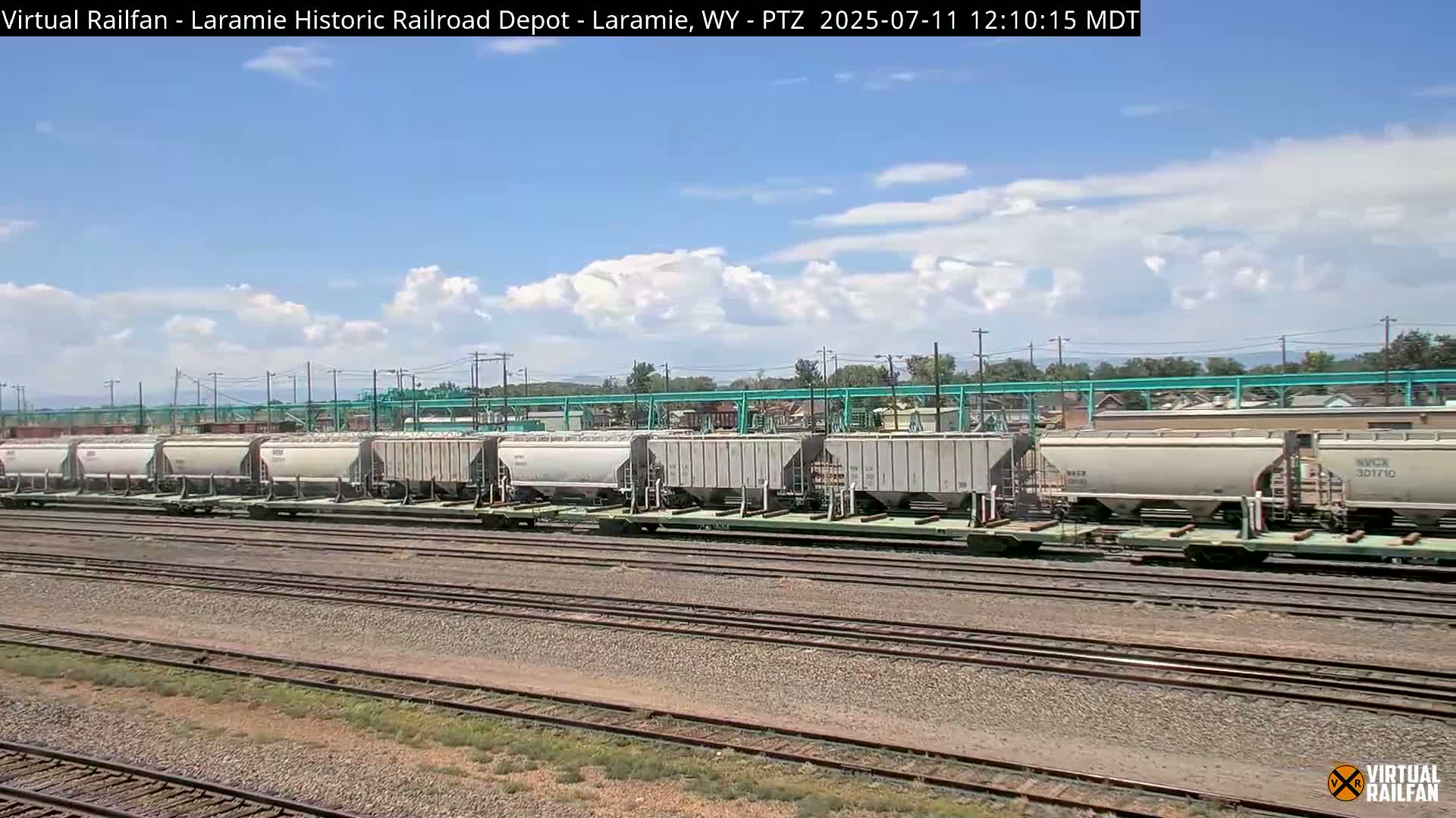 Laramie Historic Railroad Depot Live Cam - Laramie, Albany, Wyoming, USA 