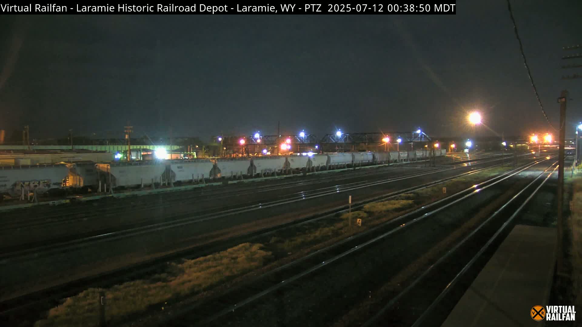 Laramie Historic Railroad Depot Live Cam - Laramie, Albany, Wyoming, USA 