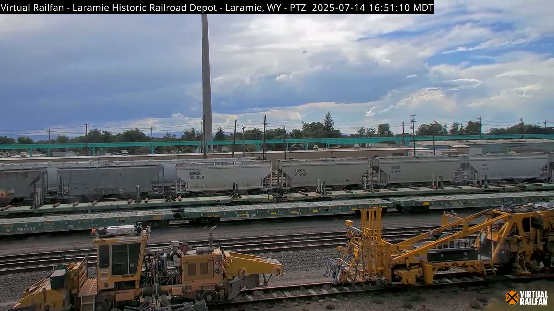 Laramie Historic Railroad Depot Live Cam - Laramie, Albany, Wyoming, USA 