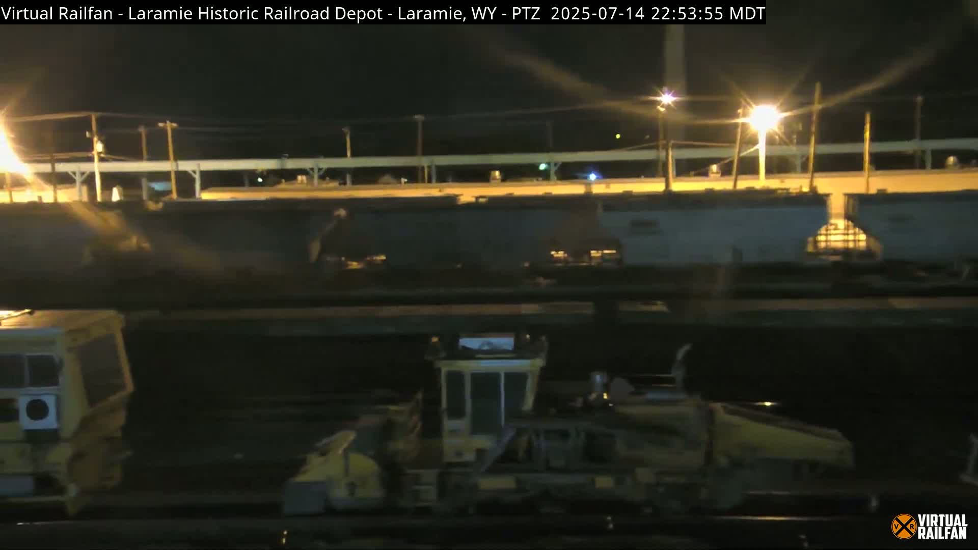 Laramie Historic Railroad Depot Live Cam - Laramie, Albany, Wyoming, USA 