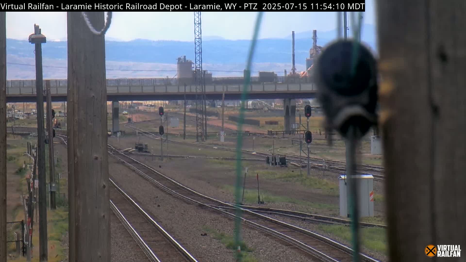 Laramie Historic Railroad Depot Live Cam - Laramie, Albany, Wyoming, USA 