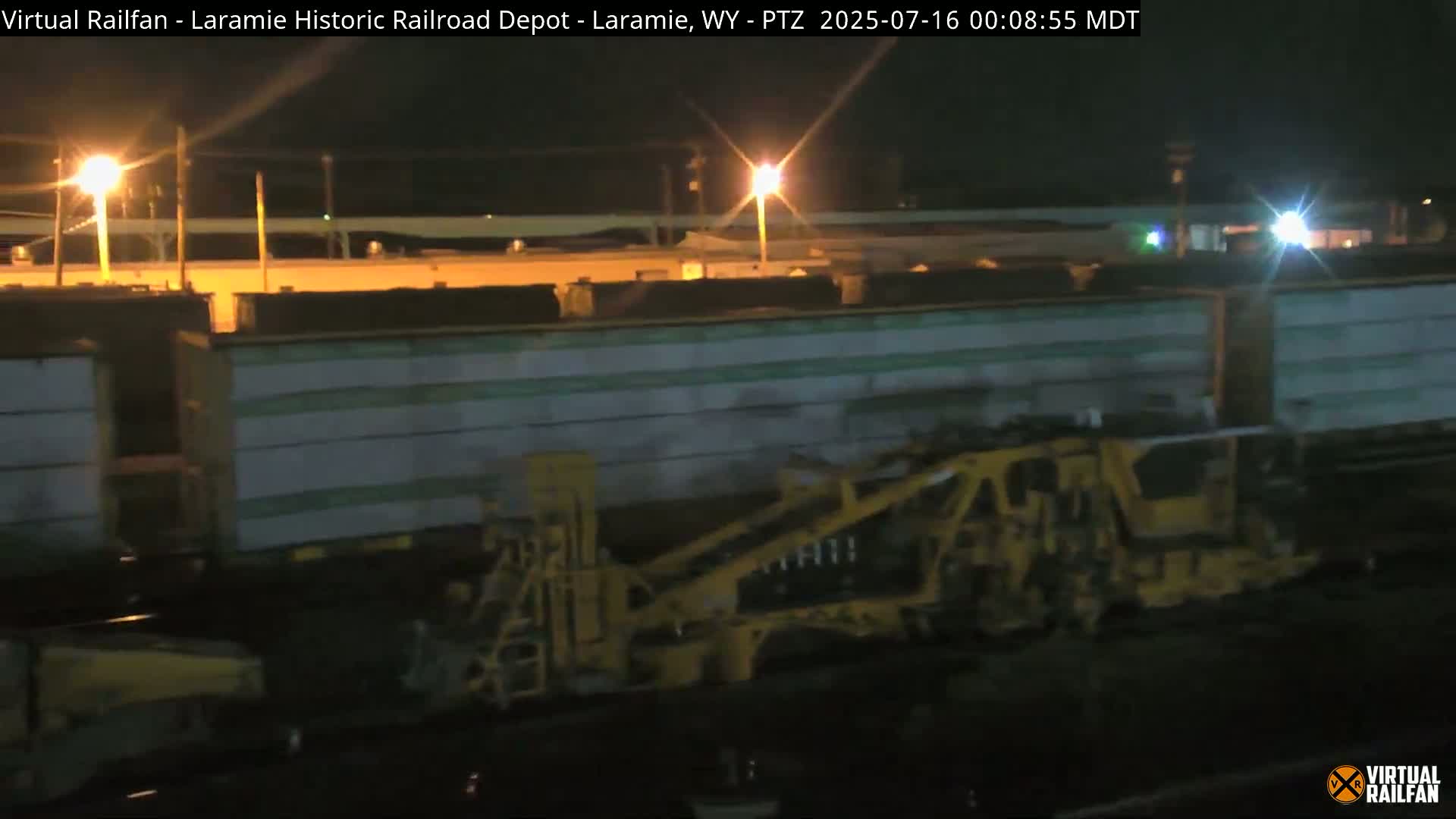 Laramie Historic Railroad Depot Live Cam - Laramie, Albany, Wyoming, USA 