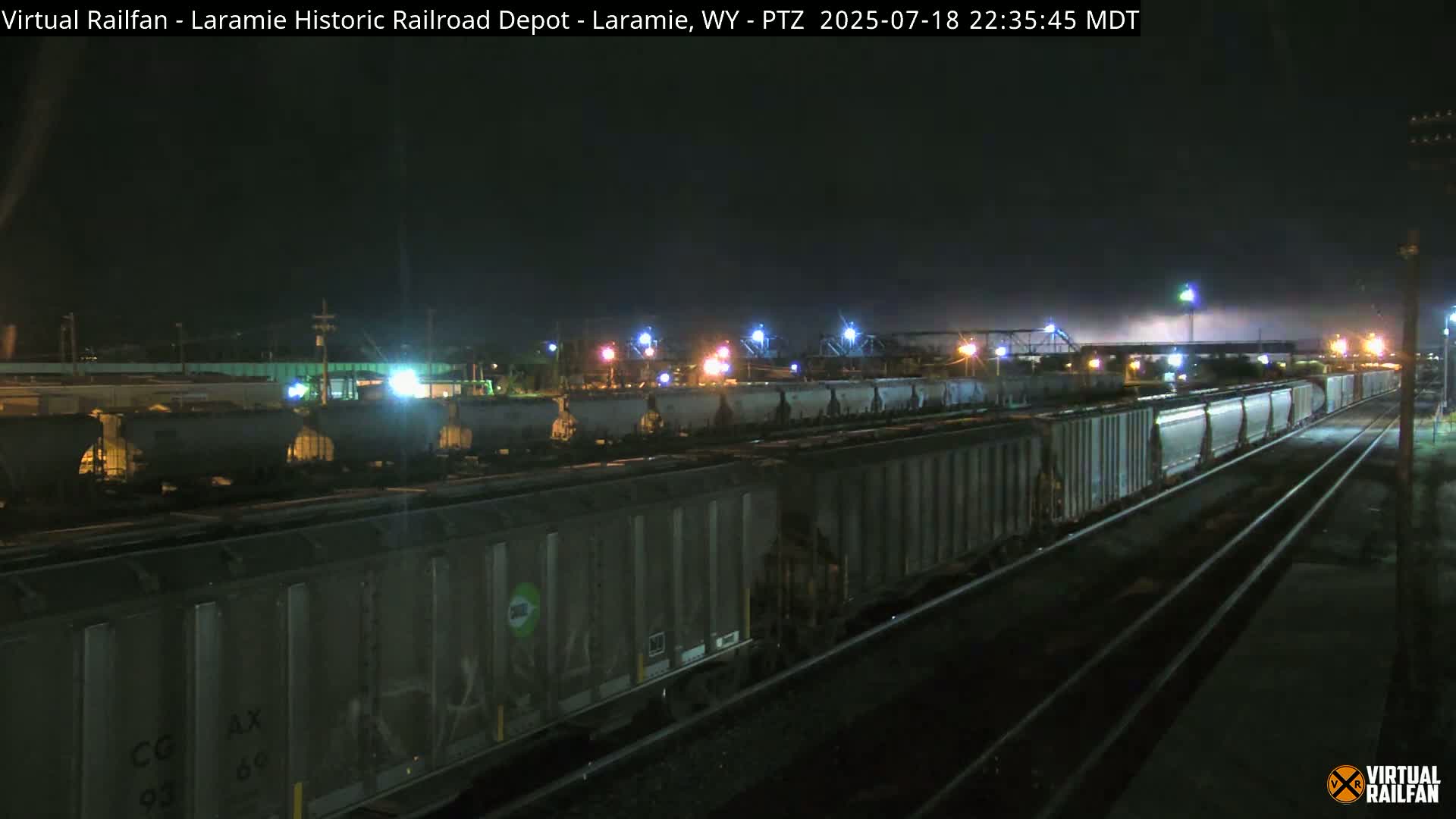 Laramie Historic Railroad Depot Live Cam - Laramie, Albany, Wyoming, USA 