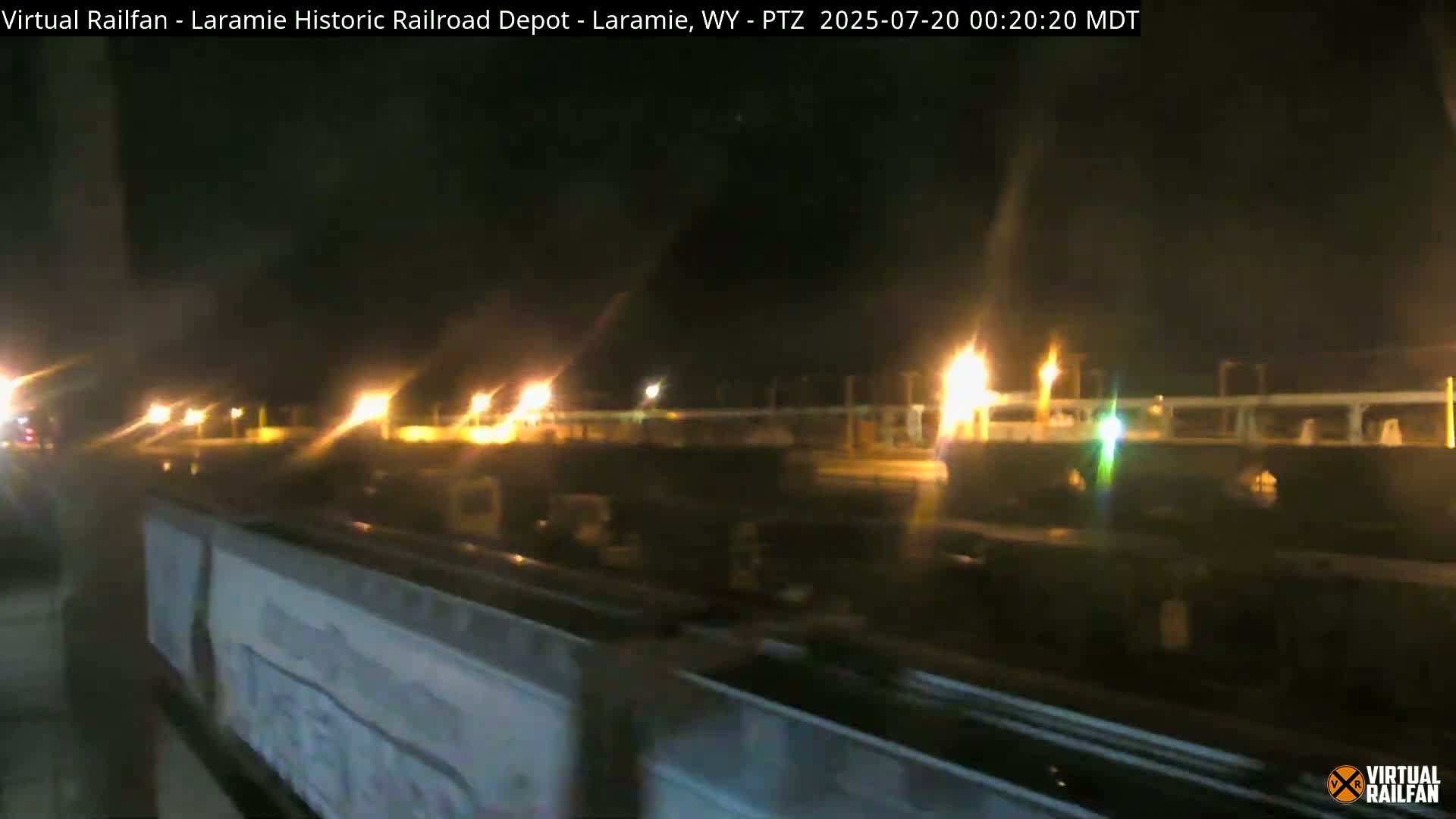 Laramie Historic Railroad Depot Live Cam - Laramie, Albany, Wyoming, USA 