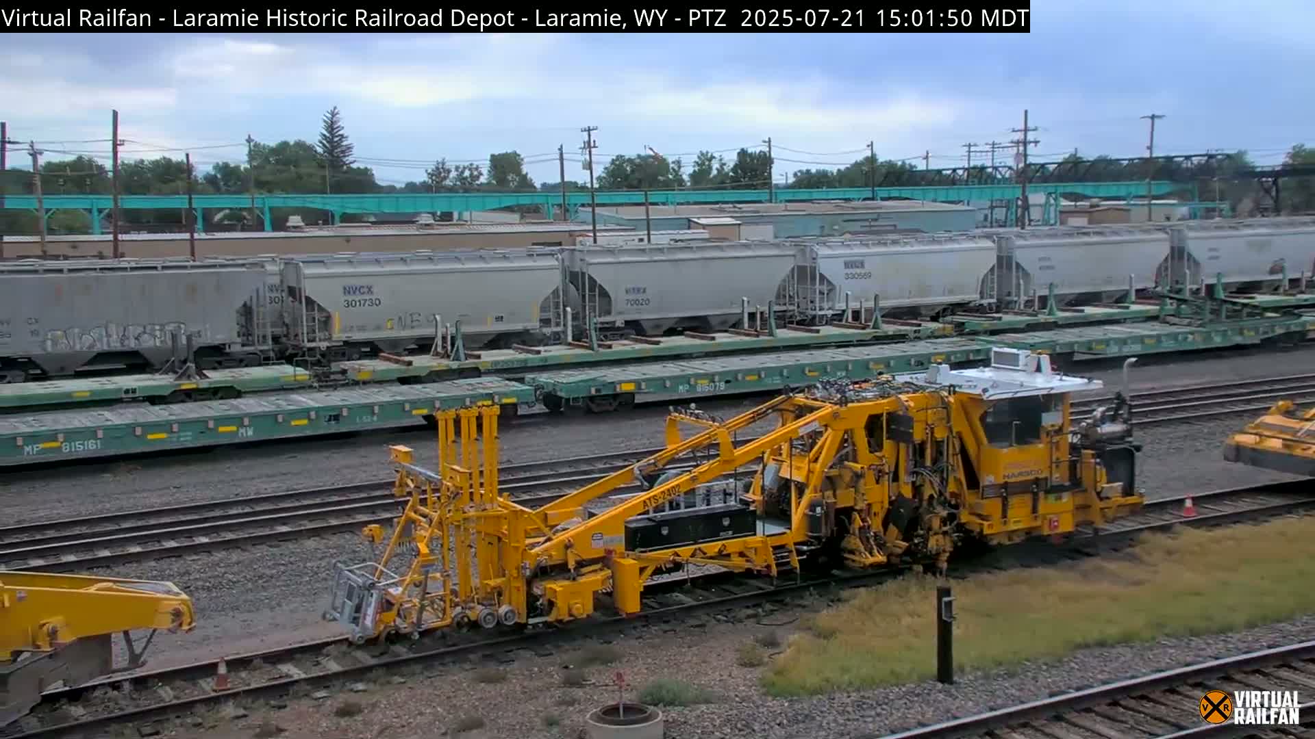 Laramie Historic Railroad Depot Live Cam - Laramie, Albany, Wyoming, USA 