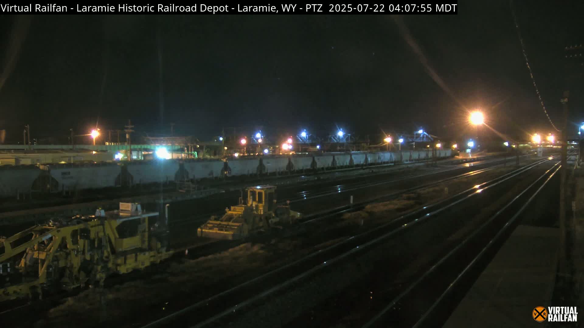 Laramie Historic Railroad Depot Live Cam - Laramie, Albany, Wyoming, USA 