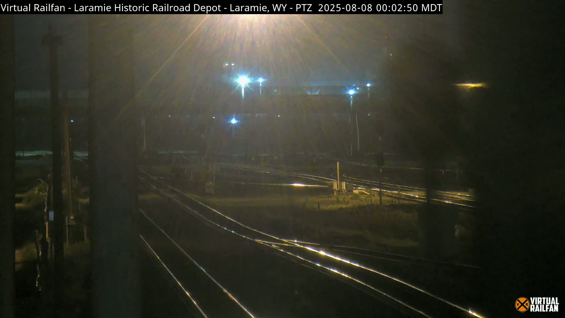 Laramie Historic Railroad Depot Live Cam - Laramie, Albany, Wyoming, USA 