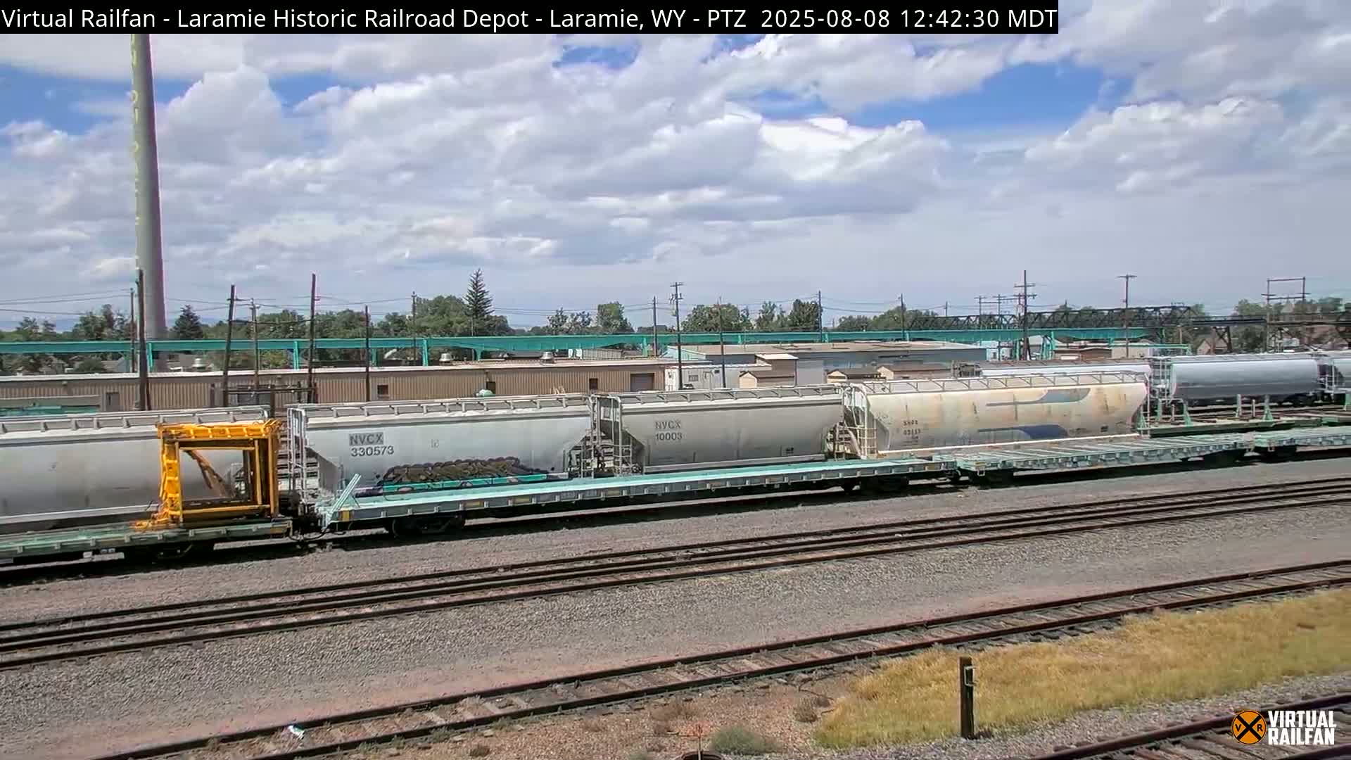 Laramie Historic Railroad Depot Live Cam - Laramie, Albany, Wyoming, USA 