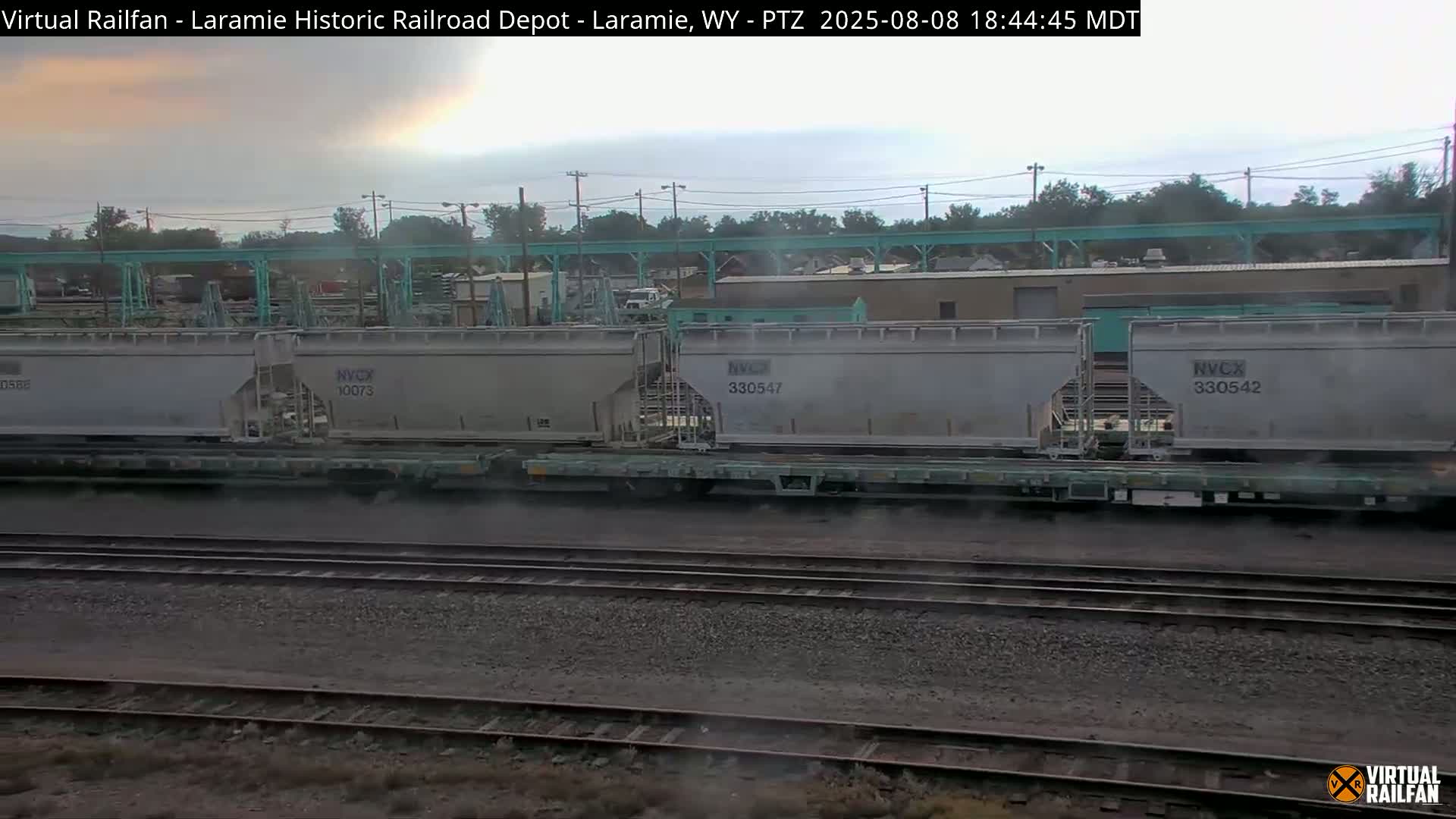 Laramie Historic Railroad Depot Live Cam - Laramie, Albany, Wyoming, USA 