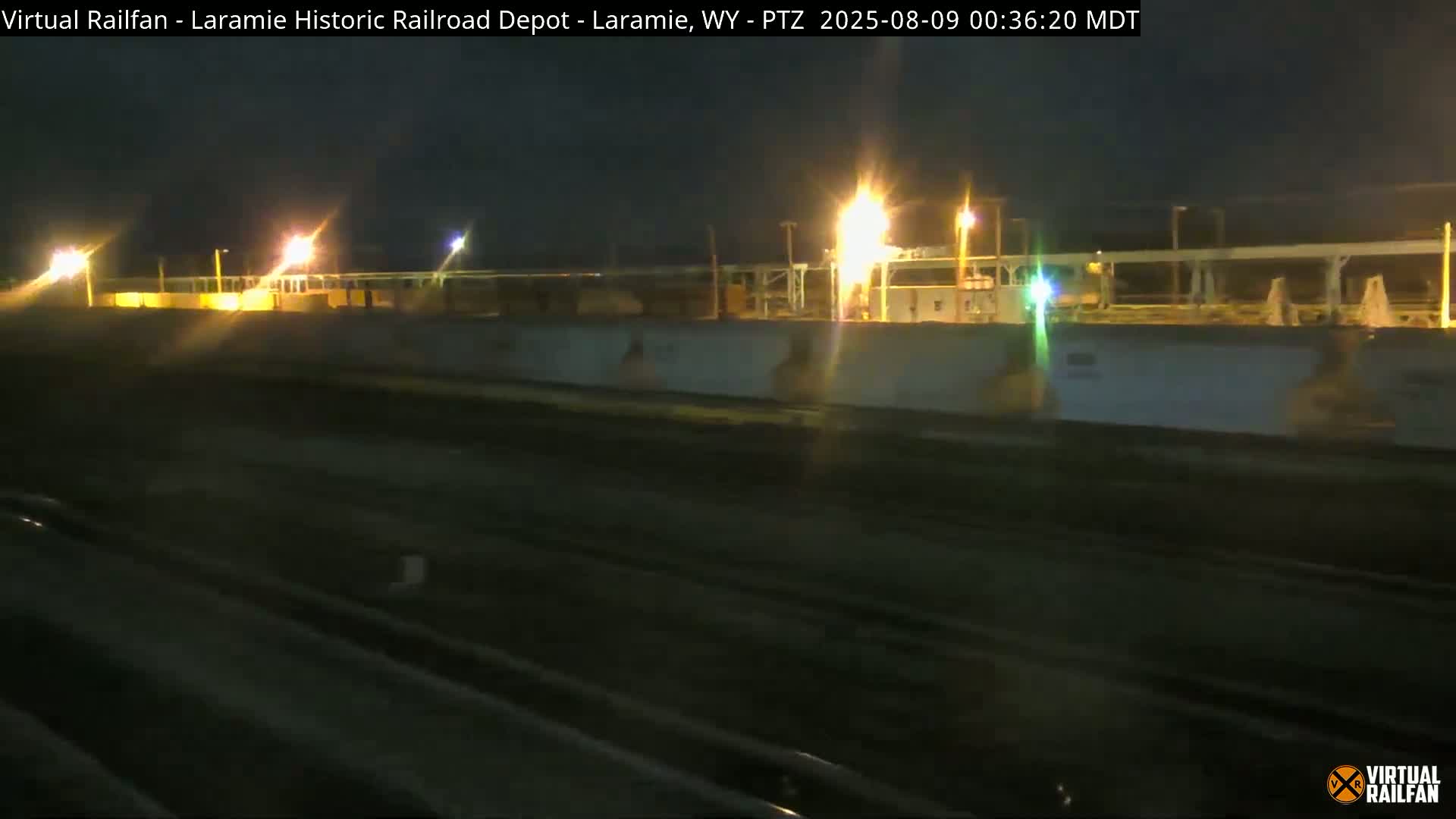 Laramie Historic Railroad Depot Live Cam - Laramie, Albany, Wyoming, USA 