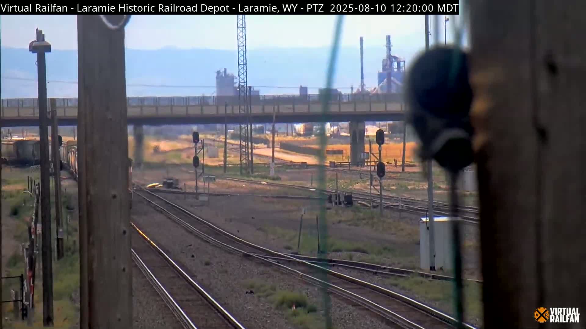 Laramie Historic Railroad Depot Live Cam - Laramie, Albany, Wyoming, USA 