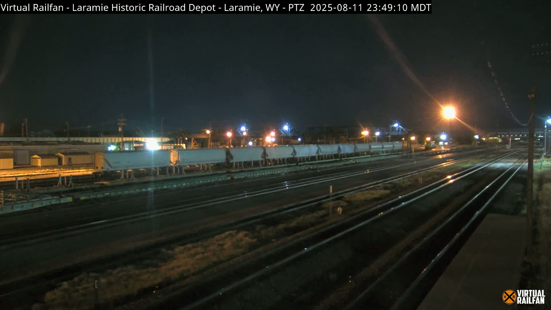 Laramie Historic Railroad Depot Live Cam - Laramie, Albany, Wyoming, USA 