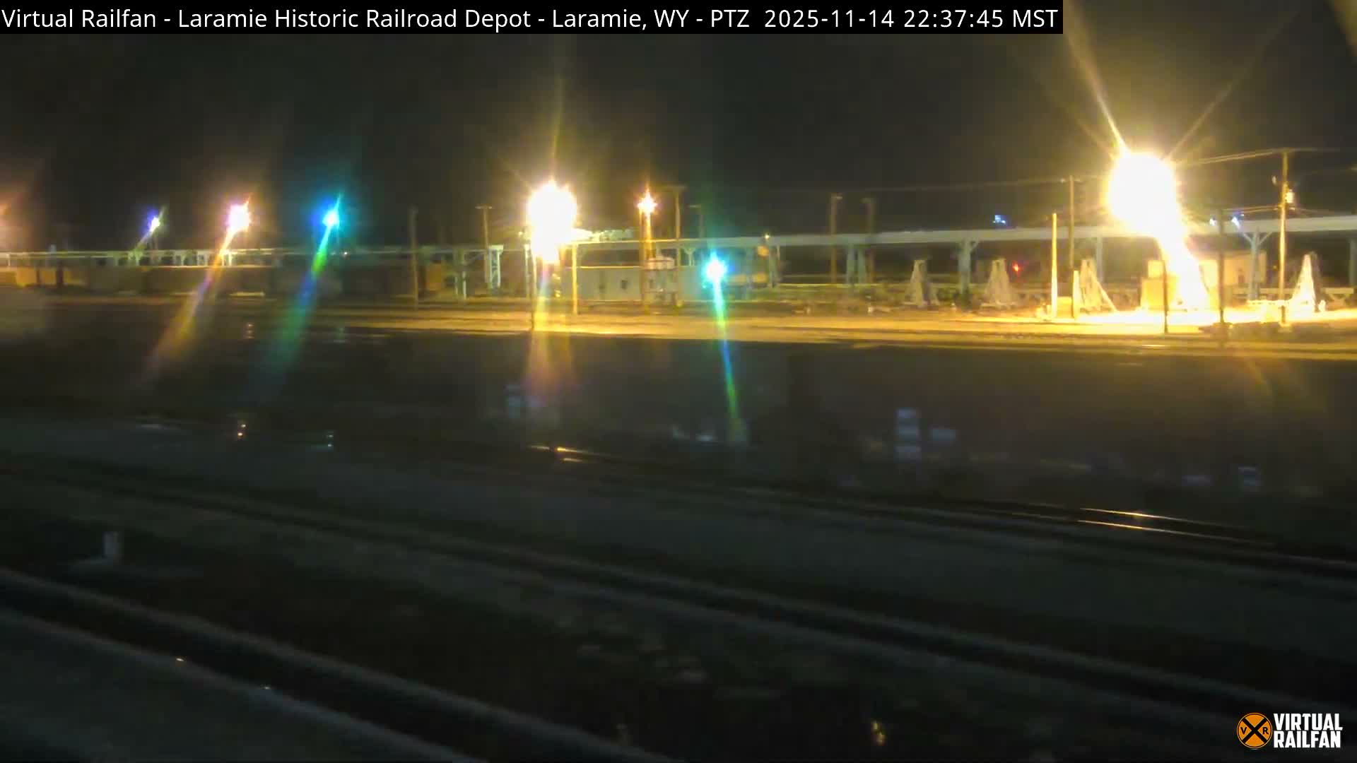 Laramie Historic Railroad Depot Live Cam - Laramie, Albany, Wyoming, USA 