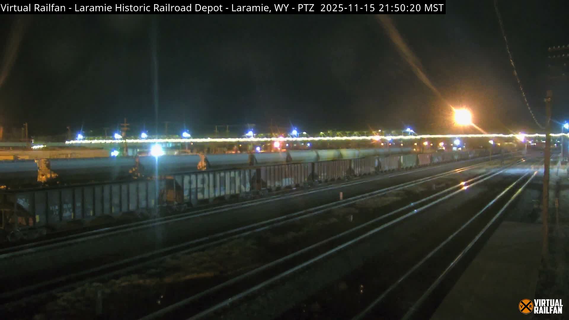 Laramie Historic Railroad Depot Live Cam - Laramie, Albany, Wyoming, USA 