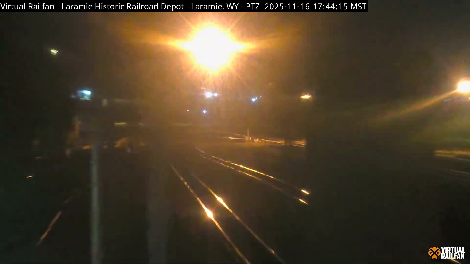 Laramie Historic Railroad Depot Live Cam - Laramie, Albany, Wyoming, USA 