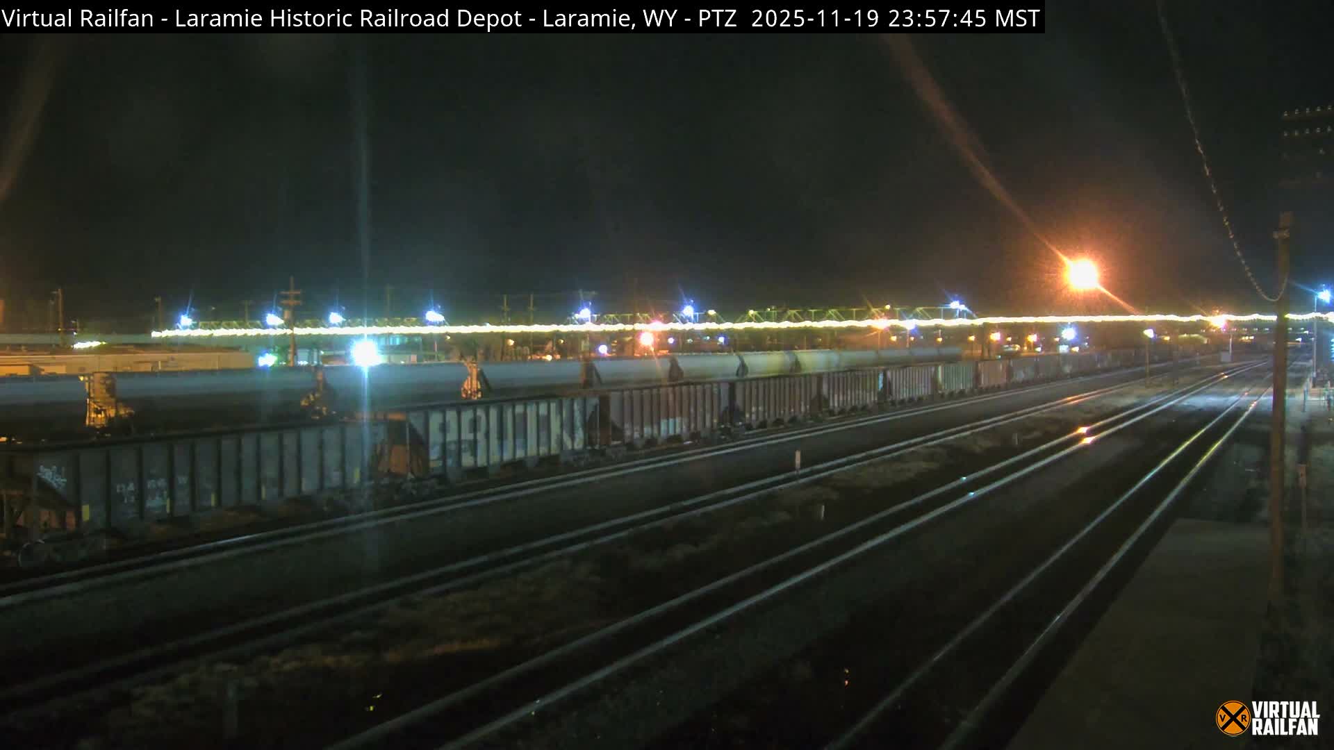 Laramie Historic Railroad Depot Live Cam - Laramie, Albany, Wyoming, USA 