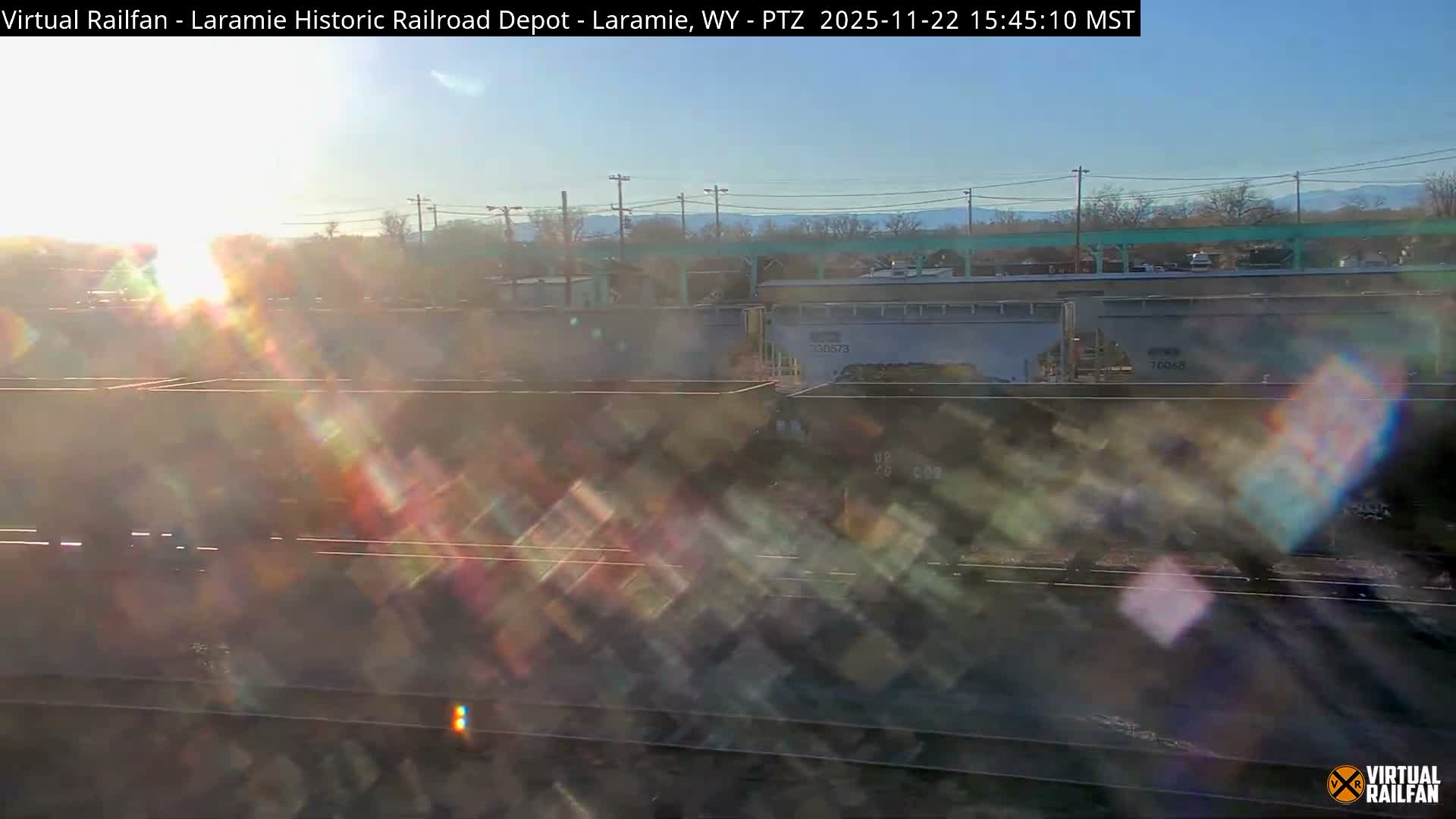 Laramie Historic Railroad Depot Live Cam - Laramie, Albany, Wyoming, USA 