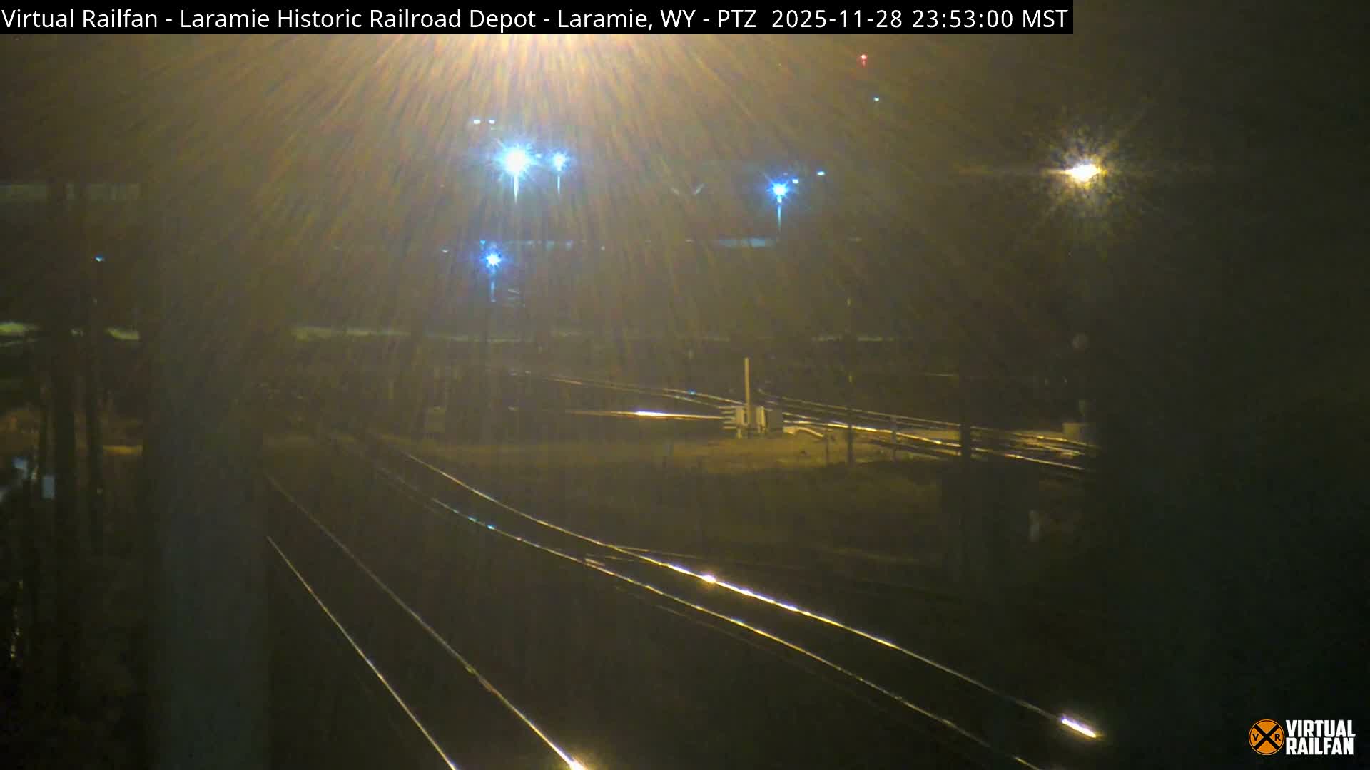 Laramie Historic Railroad Depot Live Cam - Laramie, Albany, Wyoming, USA 