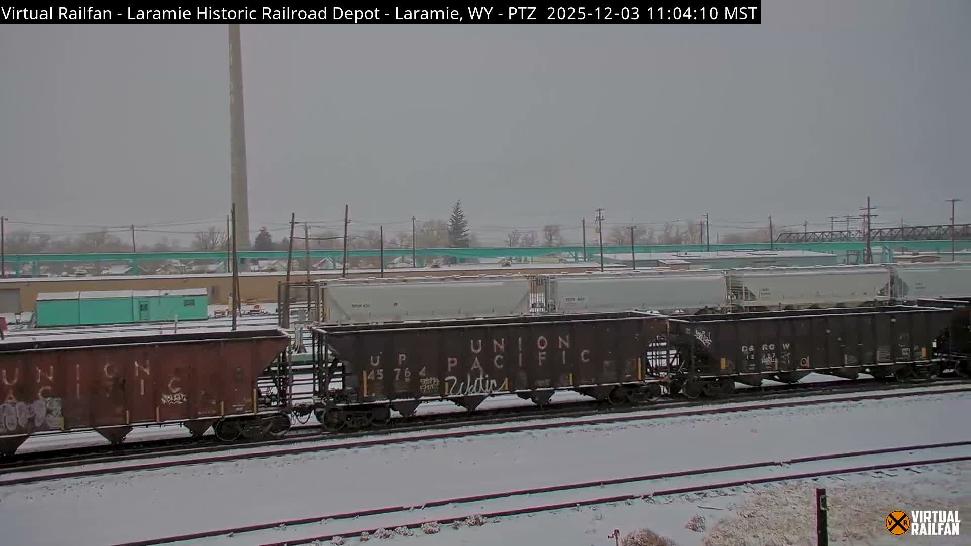 Laramie Historic Railroad Depot Live Cam - Laramie, Albany, Wyoming, USA 