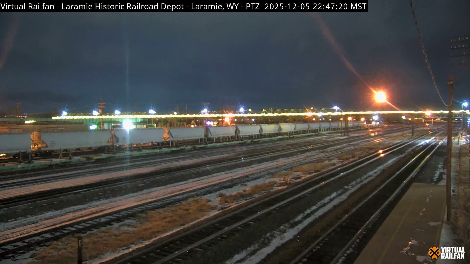 Laramie Historic Railroad Depot Live Cam - Laramie, Albany, Wyoming, USA 