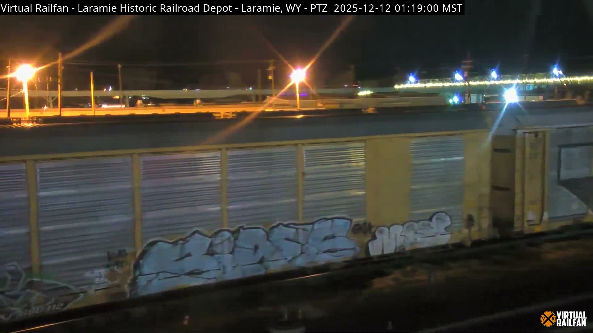 Laramie Historic Railroad Depot Live Cam - Laramie, Albany, Wyoming, USA 