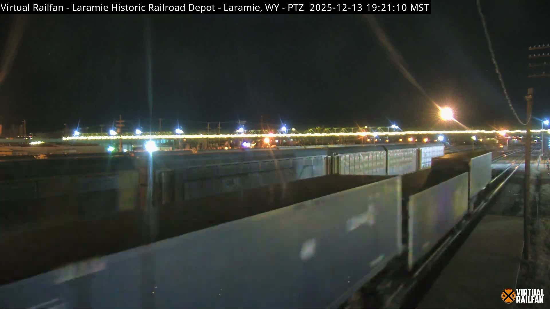 Laramie Historic Railroad Depot Live Cam - Laramie, Albany, Wyoming, USA 